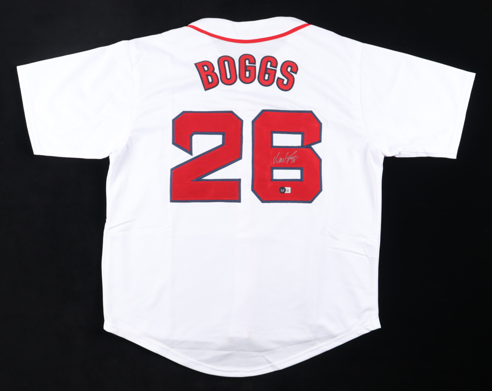 Wade Boggs Signed Jersey (Beckett) at PristineAuction.com Wade Boggs Signed Jersey (Beckett) at PristineAuction.com