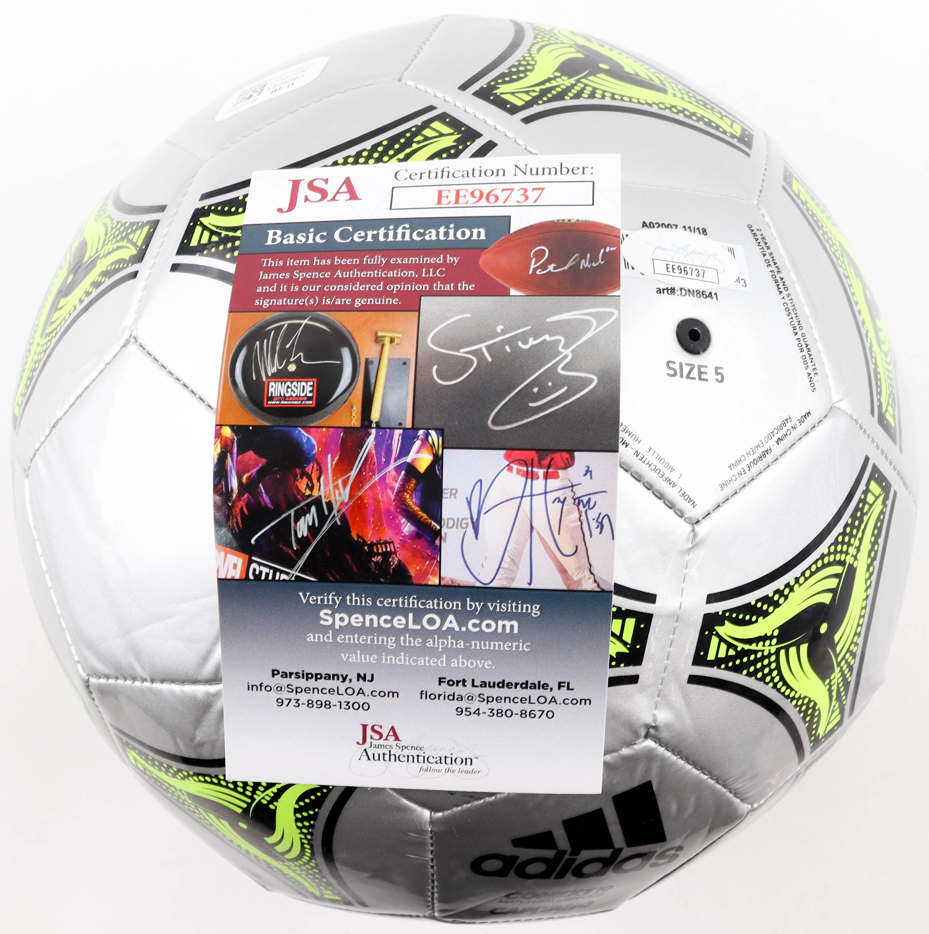 Joao Felix Signed Adidas Soccer Ball (JSA) at PristineAuction.com Joao Felix Signed Adidas Soccer Ball (JSA) at PristineAuction.com