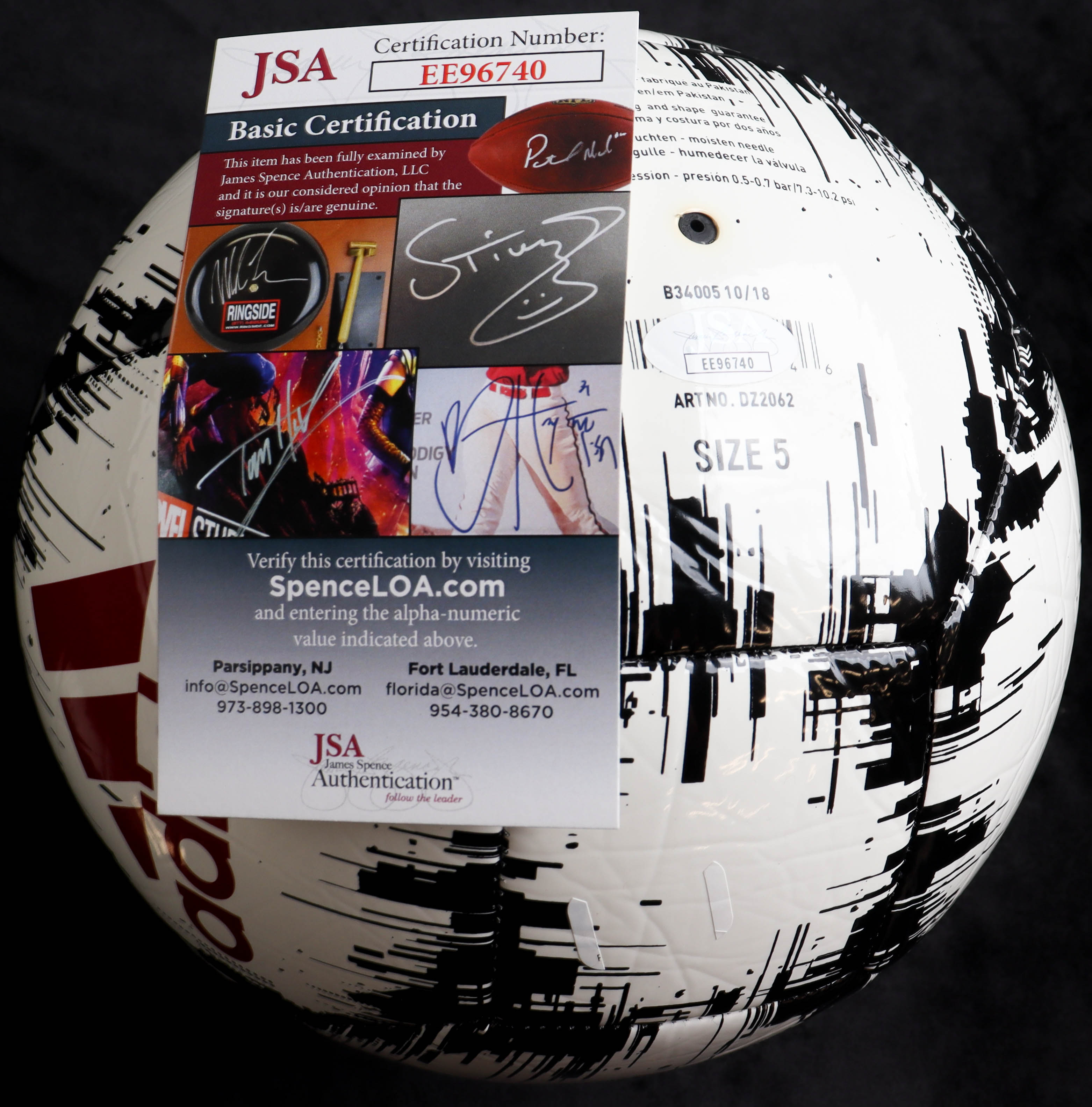 Diego Costa Signed Adidas Soccer Ball (JSA) at PristineAuction.com Diego Costa Signed Adidas Soccer Ball (JSA) at PristineAuction.com