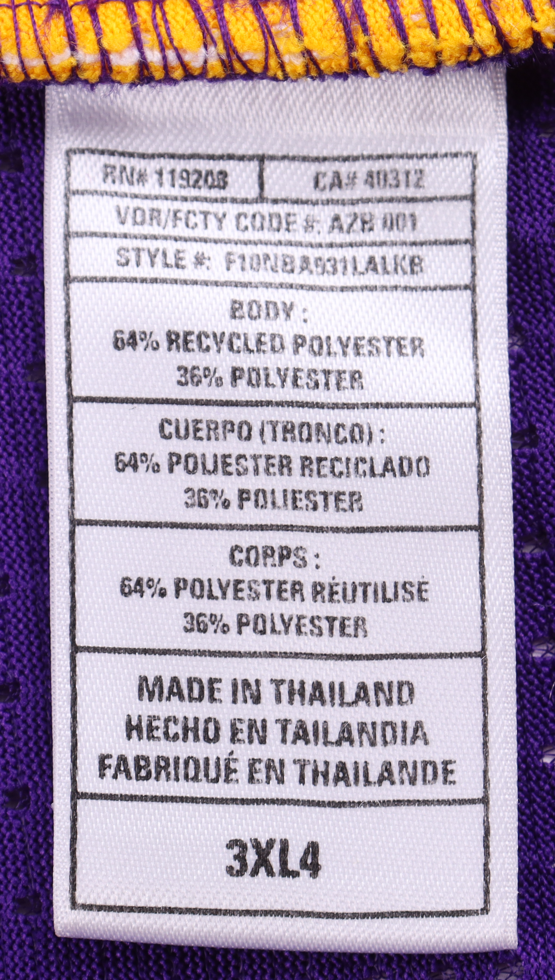 Kobe Bryant 2010-11 Lakers Game-Issued Jersey (Grey Flannel) at PristineAuction.com Kobe Bryant 2010-11 Lakers Game-Issued Jersey (Grey Flannel) at PristineAuction.com