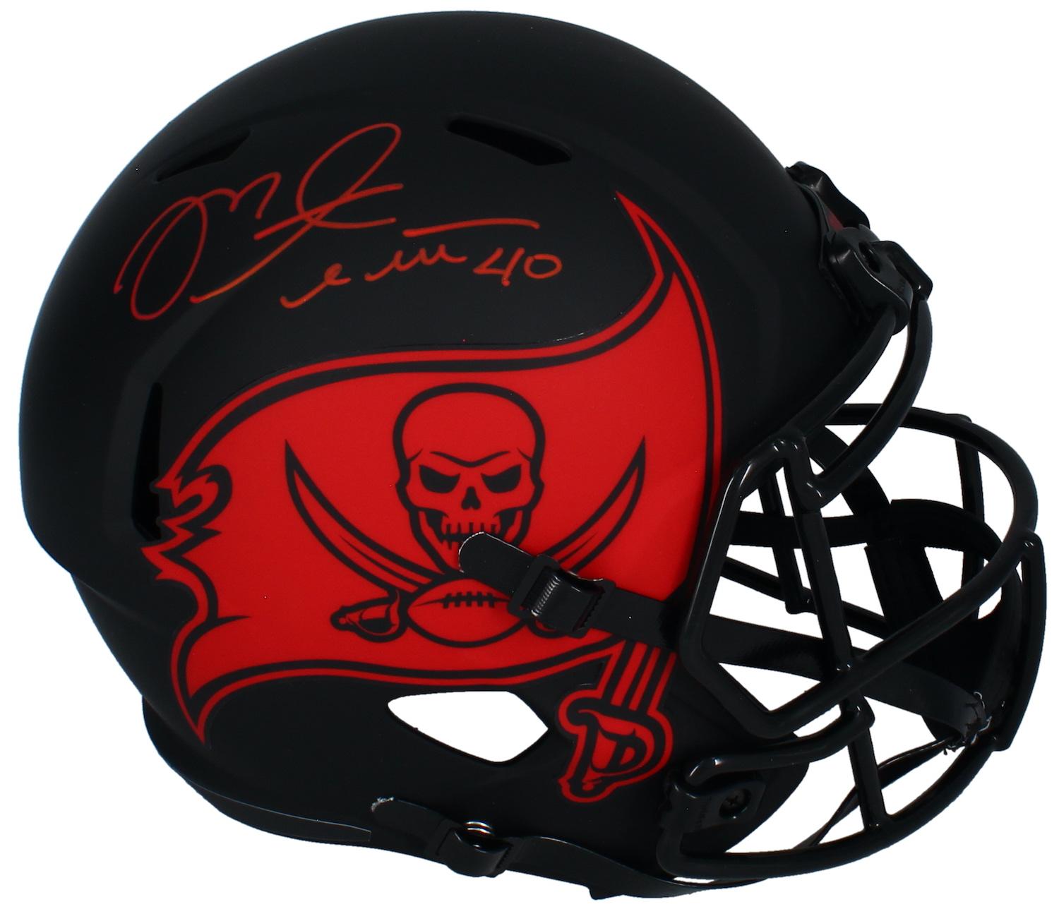 Mike Alstott Signed Buccaneers Full-Size Eclipse Alternate Speed Helmet (Fanatics) at PristineAuction.com Mike Alstott Signed Buccaneers Full-Size Eclipse Alternate Speed Helmet (Fanatics) at PristineAuction.com