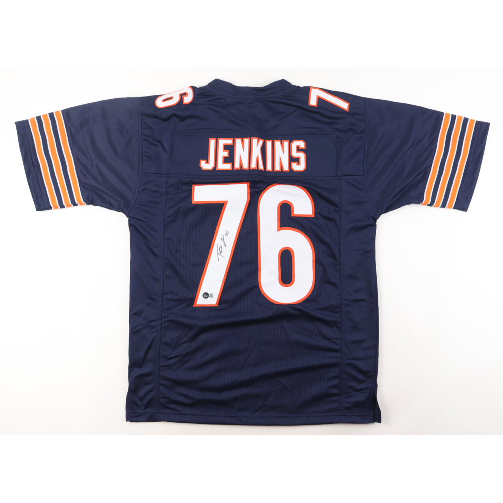 Teven Jenkins Signed Jersey (Beckett) at PristineAuction.com