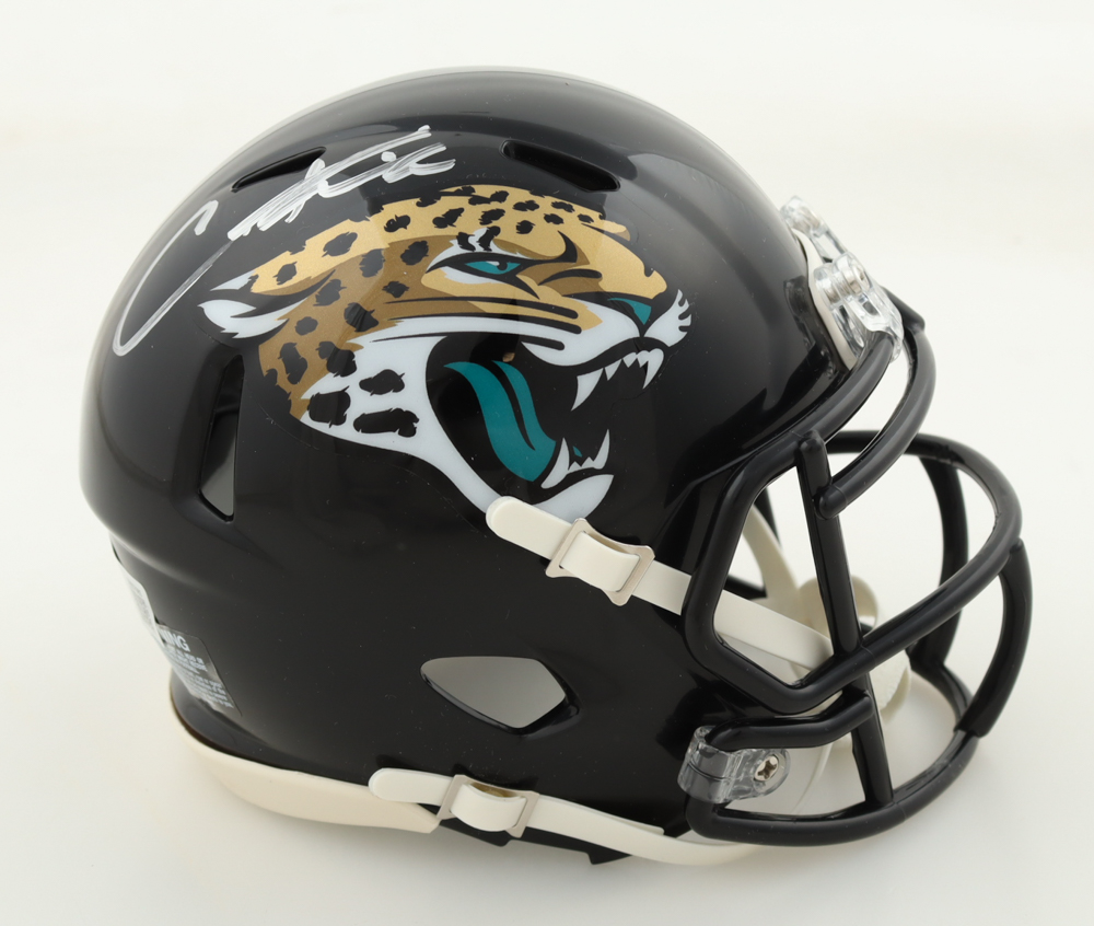 Christian Kirk Signed Jaguars Speed Mini Helmet (Beckett) at PristineAuction.com Christian Kirk Signed Jaguars Speed Mini Helmet (Beckett) at PristineAuction.com
