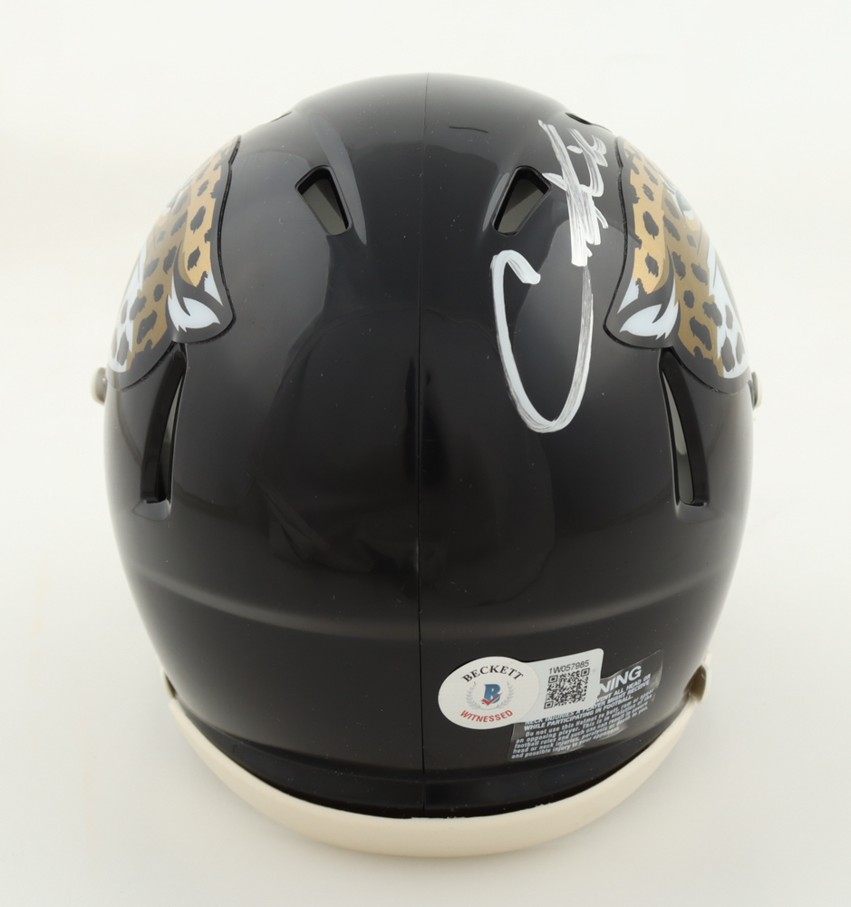 Christian Kirk Signed Jaguars Speed Mini Helmet (Beckett) at PristineAuction.com Christian Kirk Signed Jaguars Speed Mini Helmet (Beckett) at PristineAuction.com
