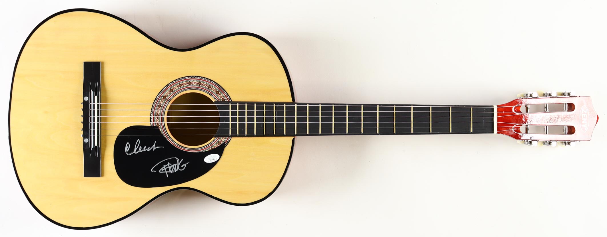 Cheech Marin & Tommy Chong Signed 39" Acoustic Guitar (JSA) at PristineAuction.com Cheech Marin & Tommy Chong Signed 39" Acoustic Guitar (JSA) at PristineAuction.com