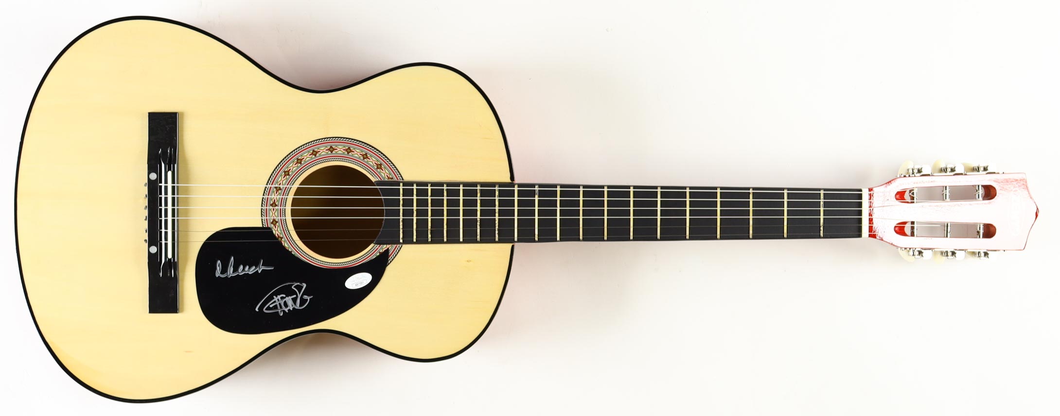 Cheech Marin & Tommy Chong Signed 39" Acoustic Guitar (JSA) at PristineAuction.com Cheech Marin & Tommy Chong Signed 39" Acoustic Guitar (JSA) at PristineAuction.com