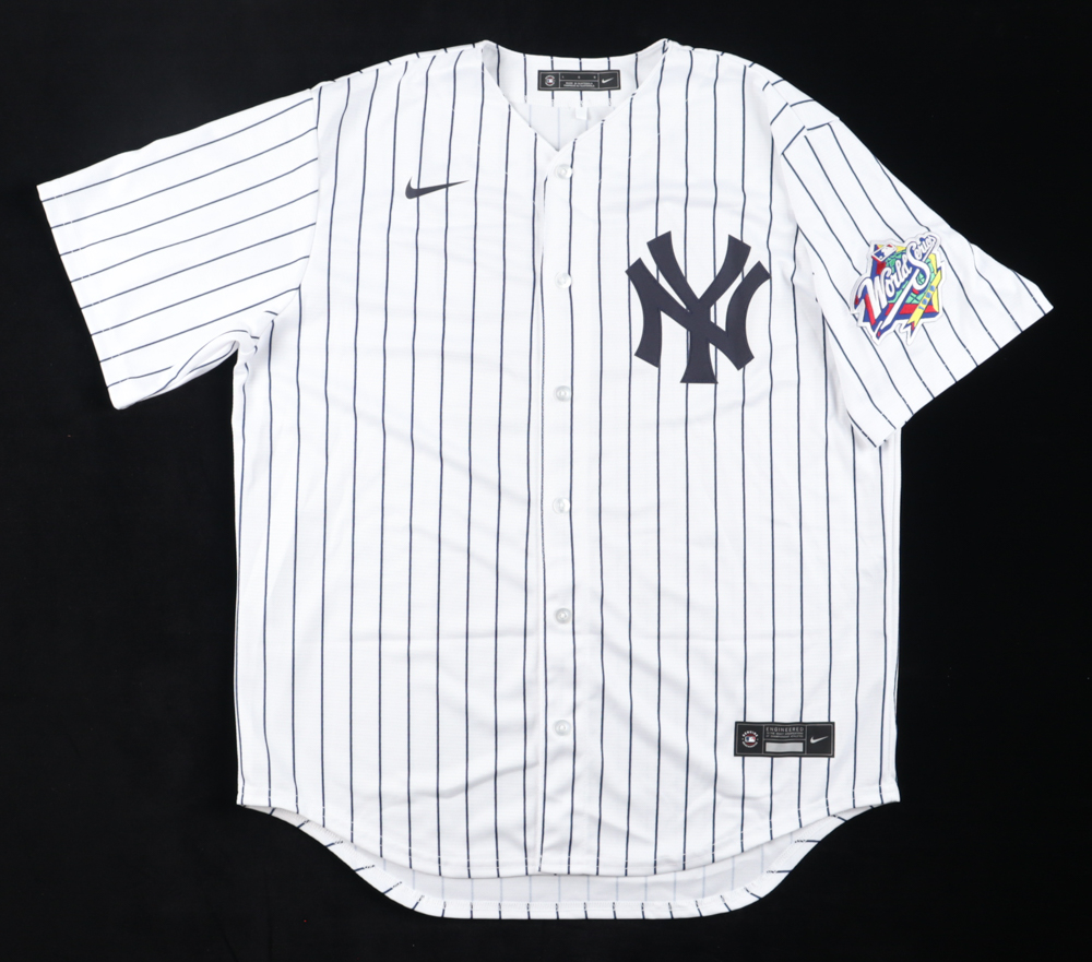 Mariano Rivera Signed Yankees Nike Jersey with 1999 World Series Patch (Beckett) at PristineAuction.com Mariano Rivera Signed Yankees Nike Jersey with 1999 World Series Patch (Beckett) at PristineAuction.com