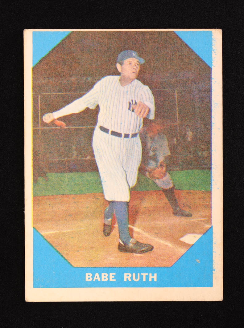 Babe Ruth 1960 Fleer #3 at PristineAuction.com Babe Ruth 1960 Fleer #3 at PristineAuction.com
