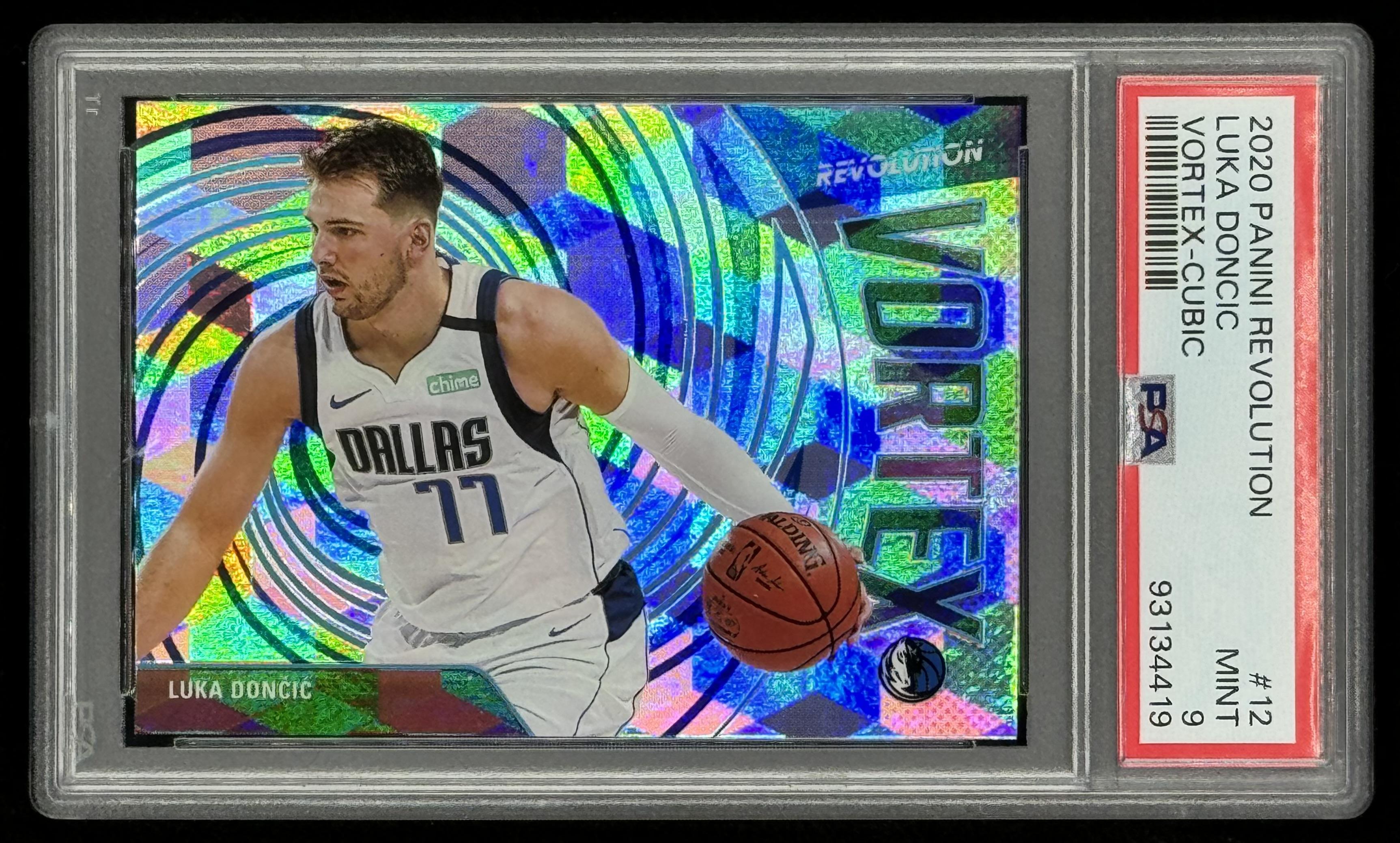Luka Doncic 2020-21 Panini Revolution Vortex Cubic #12 #17