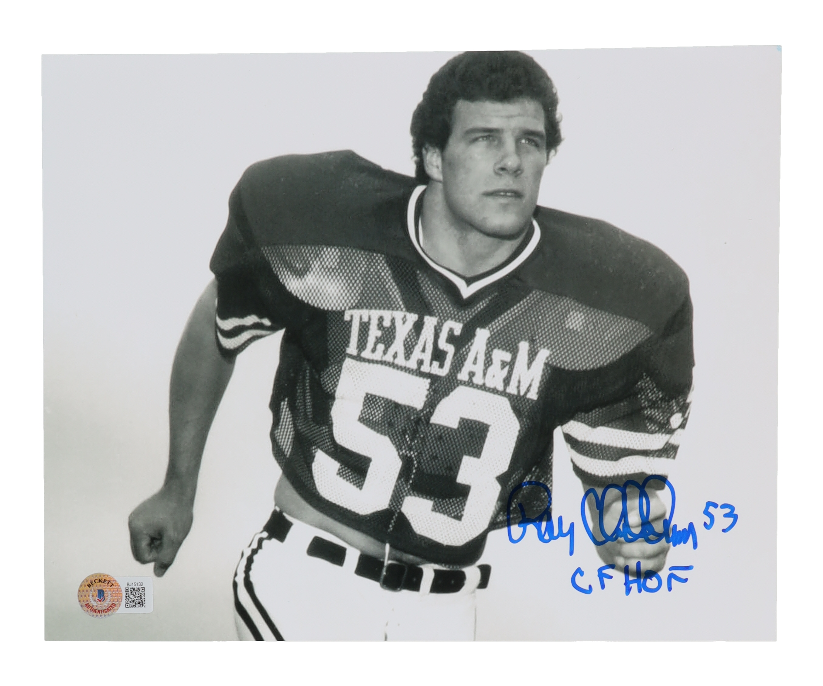 Ray Childress Signed Texas A&M Aggies 8x10 Photo Inscribed "CF HOF" (Beckett) at PristineAuction.com Ray Childress Signed Texas A&M Aggies 8x10 Photo Inscribed "CF HOF" (Beckett) at PristineAuction.com