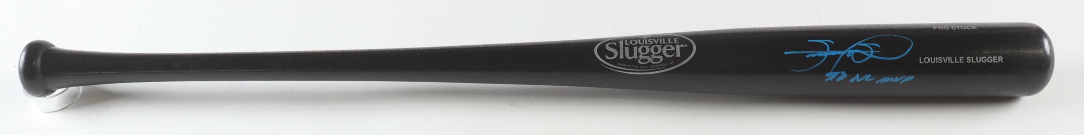 Sammy Sosa Signed Louisville Slugger Baseball Bat Inscribed "98 NL MVP" (JSA) at PristineAuction.com Sammy Sosa Signed Louisville Slugger Baseball Bat Inscribed "98 NL MVP" (JSA) at PristineAuction.com