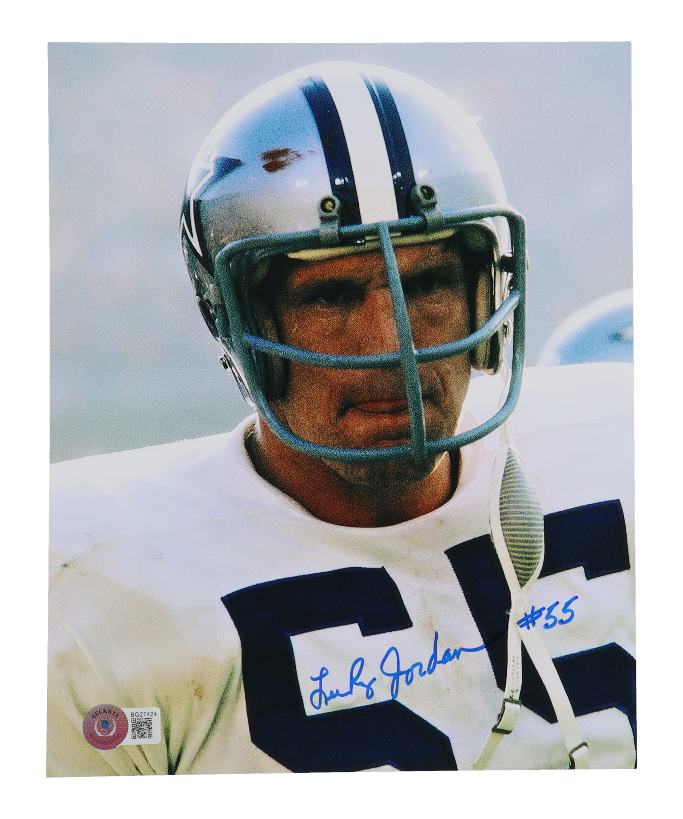 Lee Roy Jordan Signed Cowboys 8x10 Photo (Beckett) at PristineAuction.com Lee Roy Jordan Signed Cowboys 8x10 Photo (Beckett) at PristineAuction.com