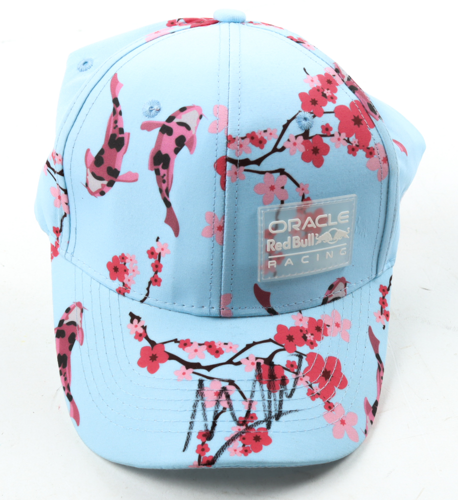 Max Verstappen Signed Redbull Racing Hat (JSA) at PristineAuction.com Max Verstappen Signed Redbull Racing Hat (JSA) at PristineAuction.com