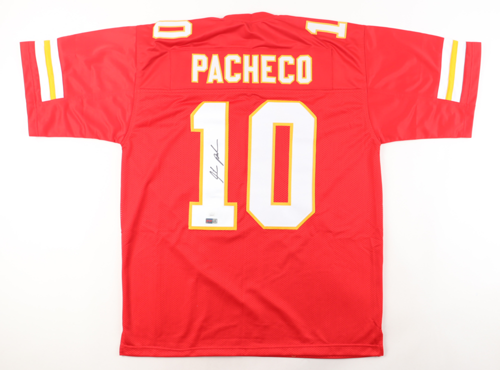 Isiah Pacheco Signed Jersey (JSA & PIA) at PristineAuction.com Isiah Pacheco Signed Jersey (JSA & PIA) at PristineAuction.com