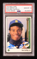 Ken Griffey Jr. Signed 1989 Upper Deck #1 RC (PSA | Auto 10) at PristineAuction.com