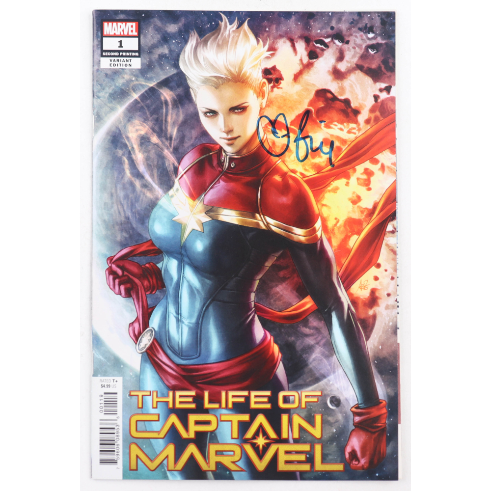 Brie Larson Signed 2018 