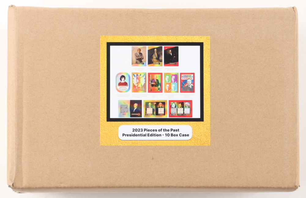 2023 Pieces of the Past Presidential Edition Hobby 10-Box Case at PristineAuction.com 2023 Pieces of the Past Presidential Edition Hobby 10-Box Case at PristineAuction.com