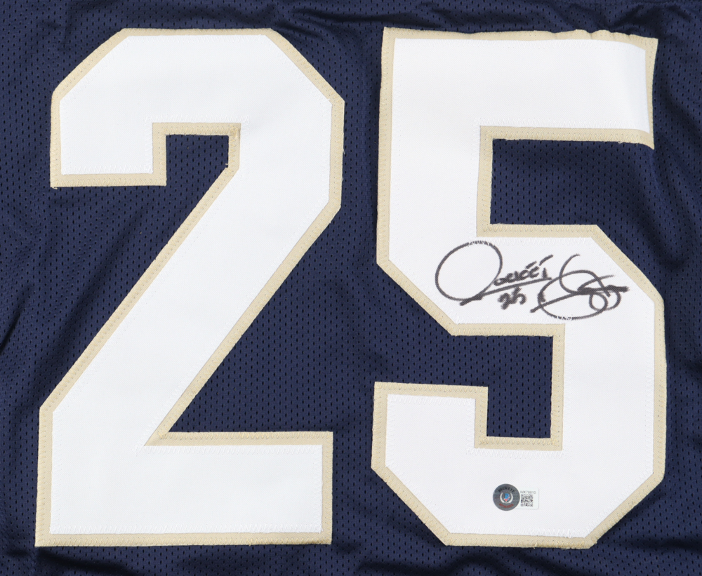 Raghib "Rocket" Ismail Signed Jersey (Beckett) at PristineAuction.com Raghib "Rocket" Ismail Signed Jersey (Beckett) at PristineAuction.com