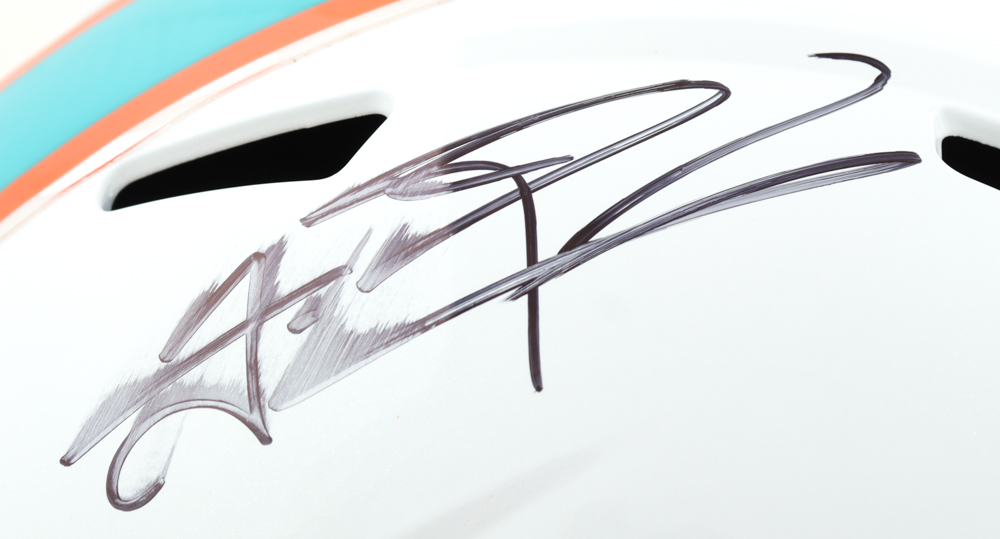 Tua Tagovailoa Signed Dolphins Full-Size Speed Helmet (Fanatics) at PristineAuction.com Tua Tagovailoa Signed Dolphins Full-Size Speed Helmet (Fanatics) at PristineAuction.com