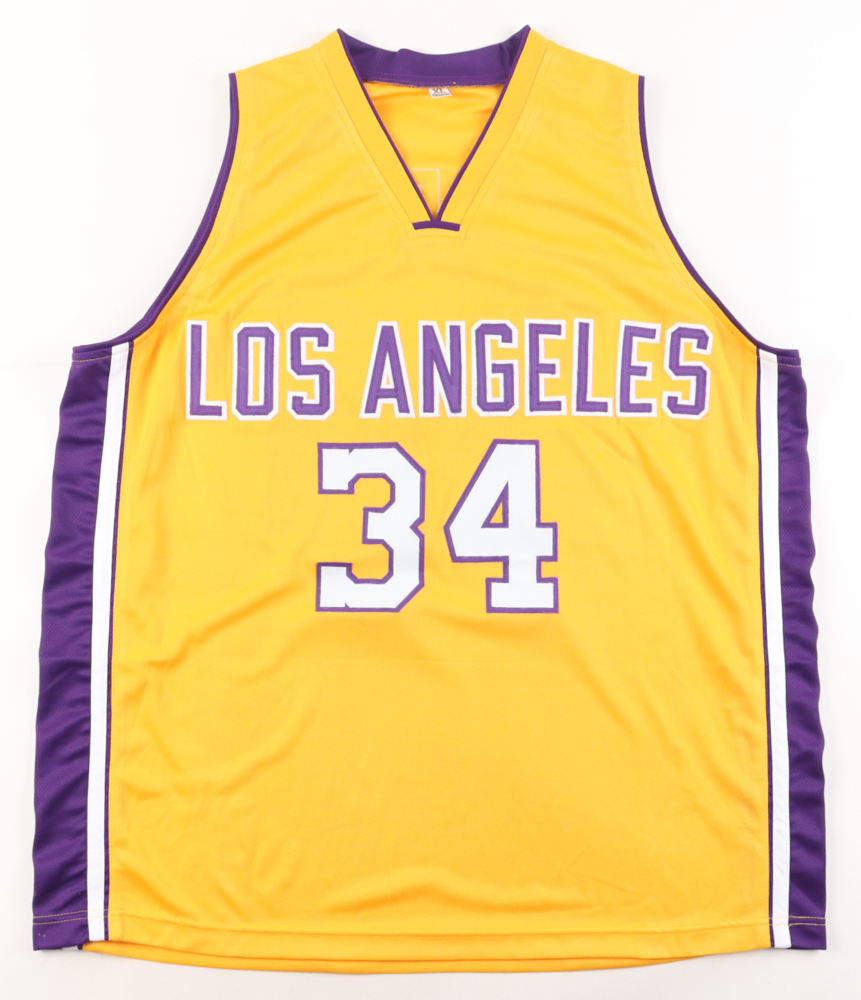 Shaquille O'Neal Signed Jersey (Beckett) at PristineAuction.com Shaquille O'Neal Signed Jersey (Beckett) at PristineAuction.com