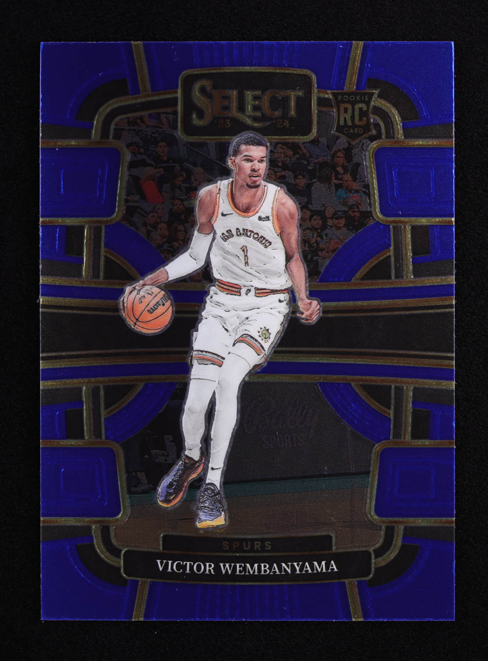 Victor Wembanyama 2023-24 Select Blue #87 RC at PristineAuction.com Victor Wembanyama 2023-24 Select Blue #87 RC at PristineAuction.com