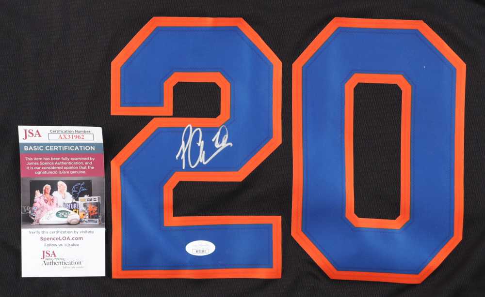 Pete Alonso Signed Jersey (JSA) at PristineAuction.com Pete Alonso Signed Jersey (JSA) at PristineAuction.com