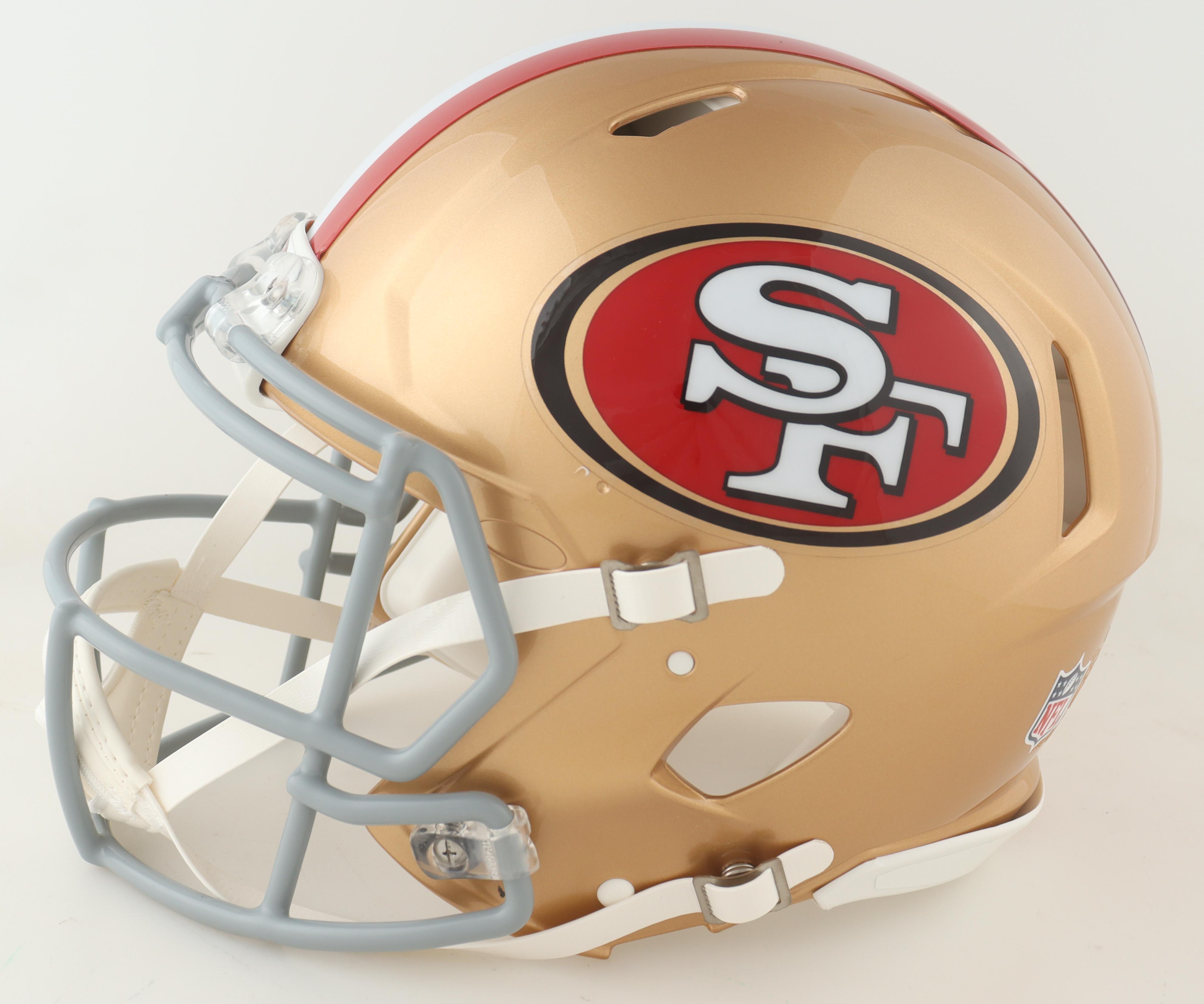 Terrell Owens Signed 49ers Full-Size Authentic On-Field Speed Helmet (JSA) at PristineAuction.com Terrell Owens Signed 49ers Full-Size Authentic On-Field Speed Helmet (JSA) at PristineAuction.com