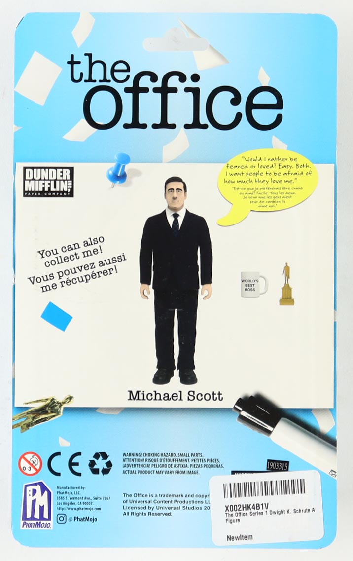 Rainn Wilson Signed "The Office" Dwight Schrute Action Figure (PSA) at PristineAuction.com Rainn Wilson Signed "The Office" Dwight Schrute Action Figure (PSA) at PristineAuction.com