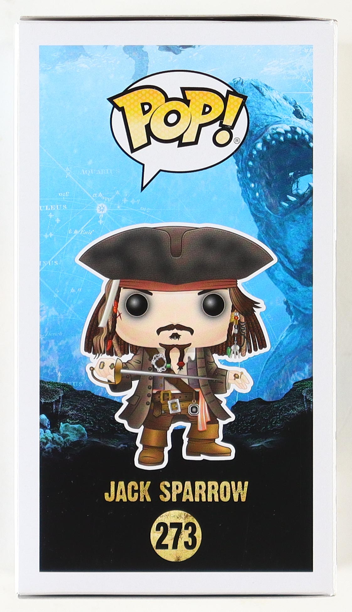 Johnny Depp Signed "Pirates of the Caribbean: Dead Men Tell No Tales" #273 Jack Sparrow Funko Pop! Vinyl Figure (ACOA) at PristineAuction.com Johnny Depp Signed "Pirates of the Caribbean: Dead Men Tell No Tales" #273 Jack Sparrow Funko Pop! Vinyl Figure (ACOA) at PristineAuction.com
