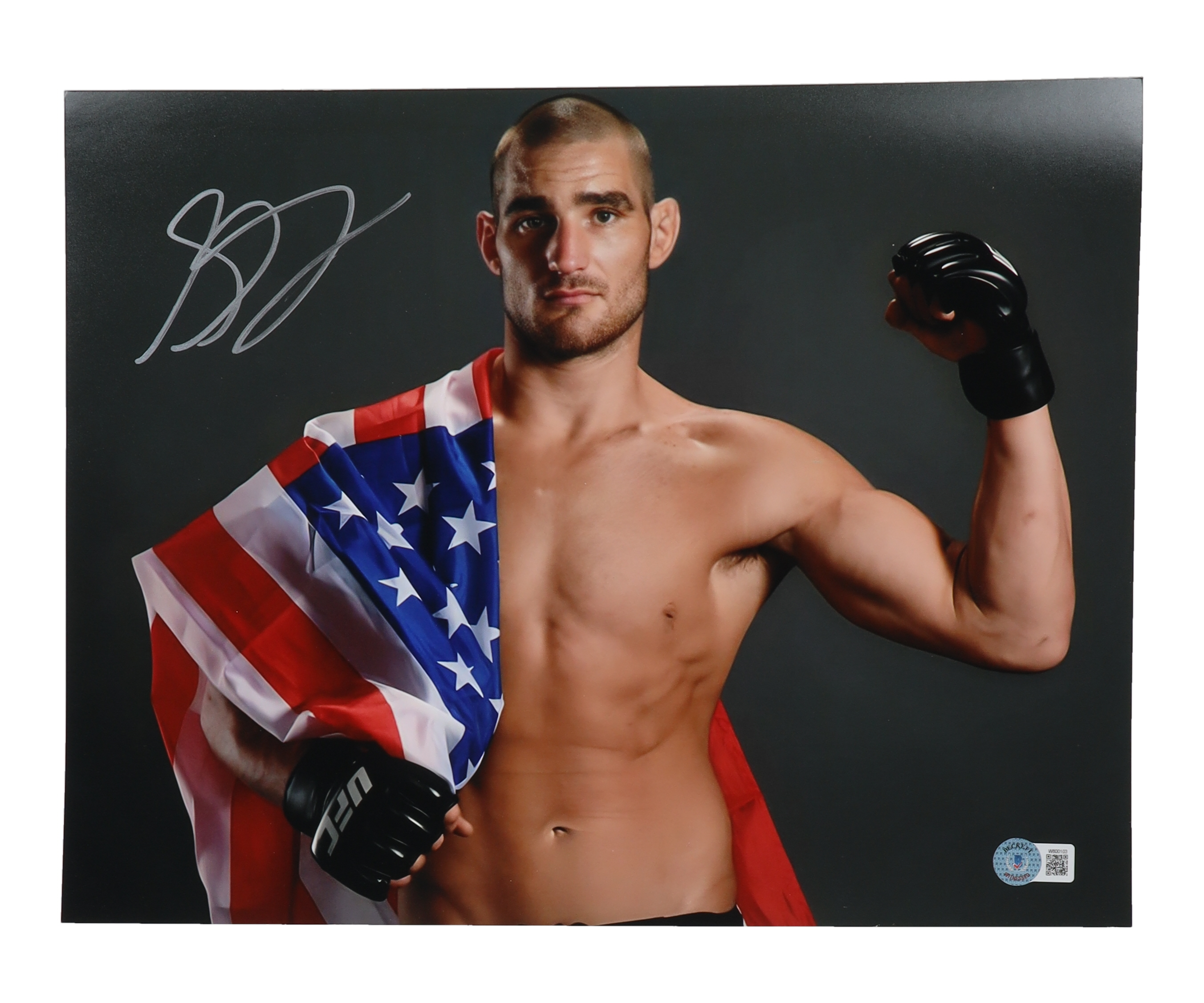 Sean Strickland Signed UFC 11x14 Photo (Beckett) at PristineAuction.com Sean Strickland Signed UFC 11x14 Photo (Beckett) at PristineAuction.com