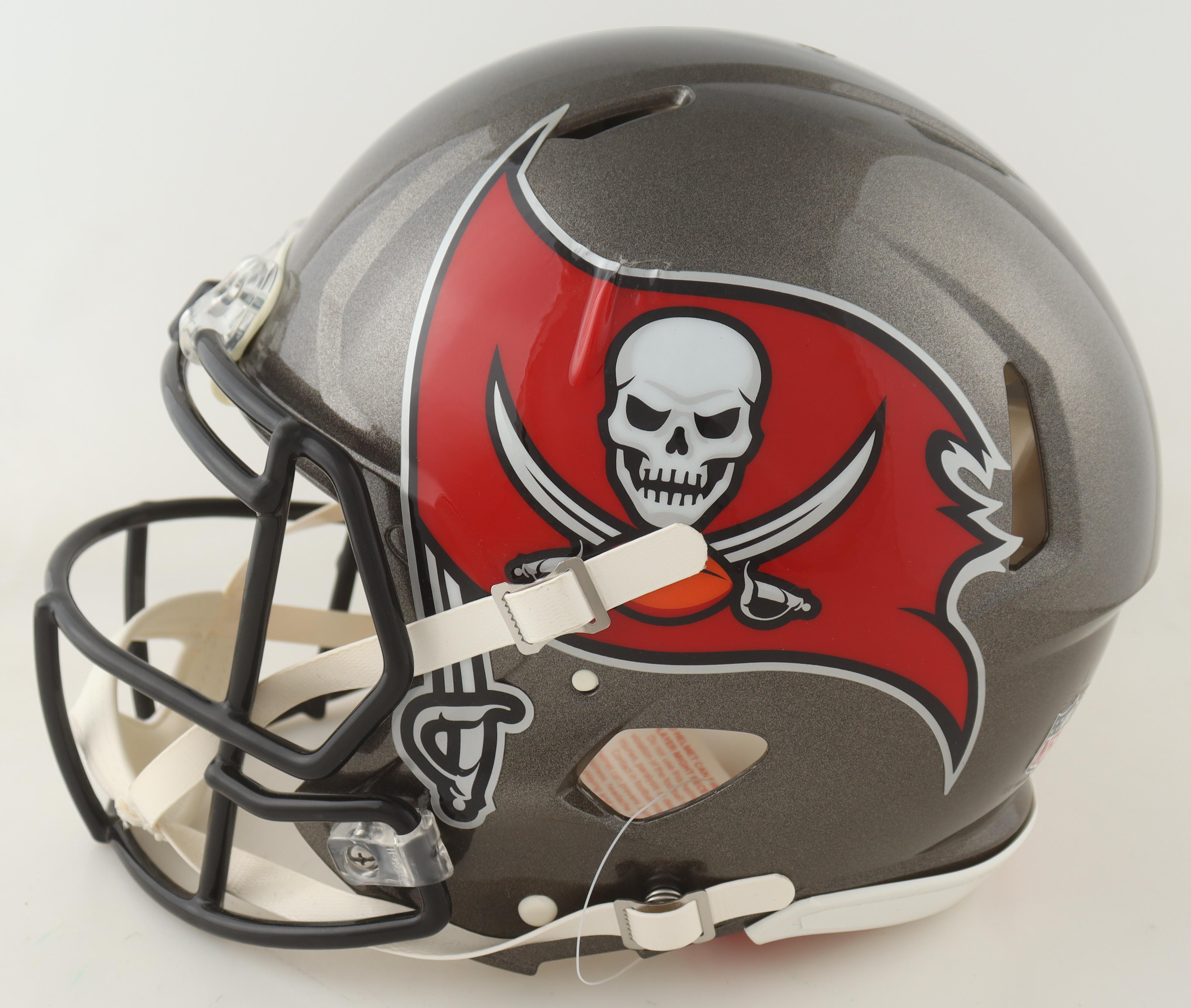 Tom Brady Signed Buccaneers Full-Size Authentic On-Field Helmet (Fanatics) at PristineAuction.com Tom Brady Signed Buccaneers Full-Size Authentic On-Field Helmet (Fanatics) at PristineAuction.com