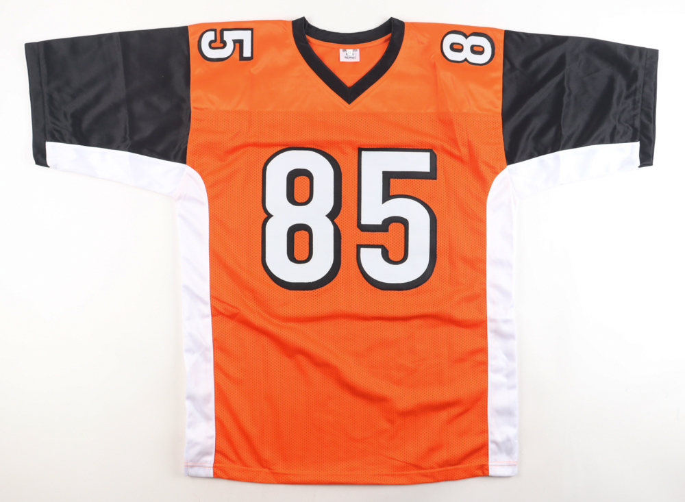 Chad "Ochocinco" Johnson Signed Jersey (Beckett) at PristineAuction.com Chad "Ochocinco" Johnson Signed Jersey (Beckett) at PristineAuction.com