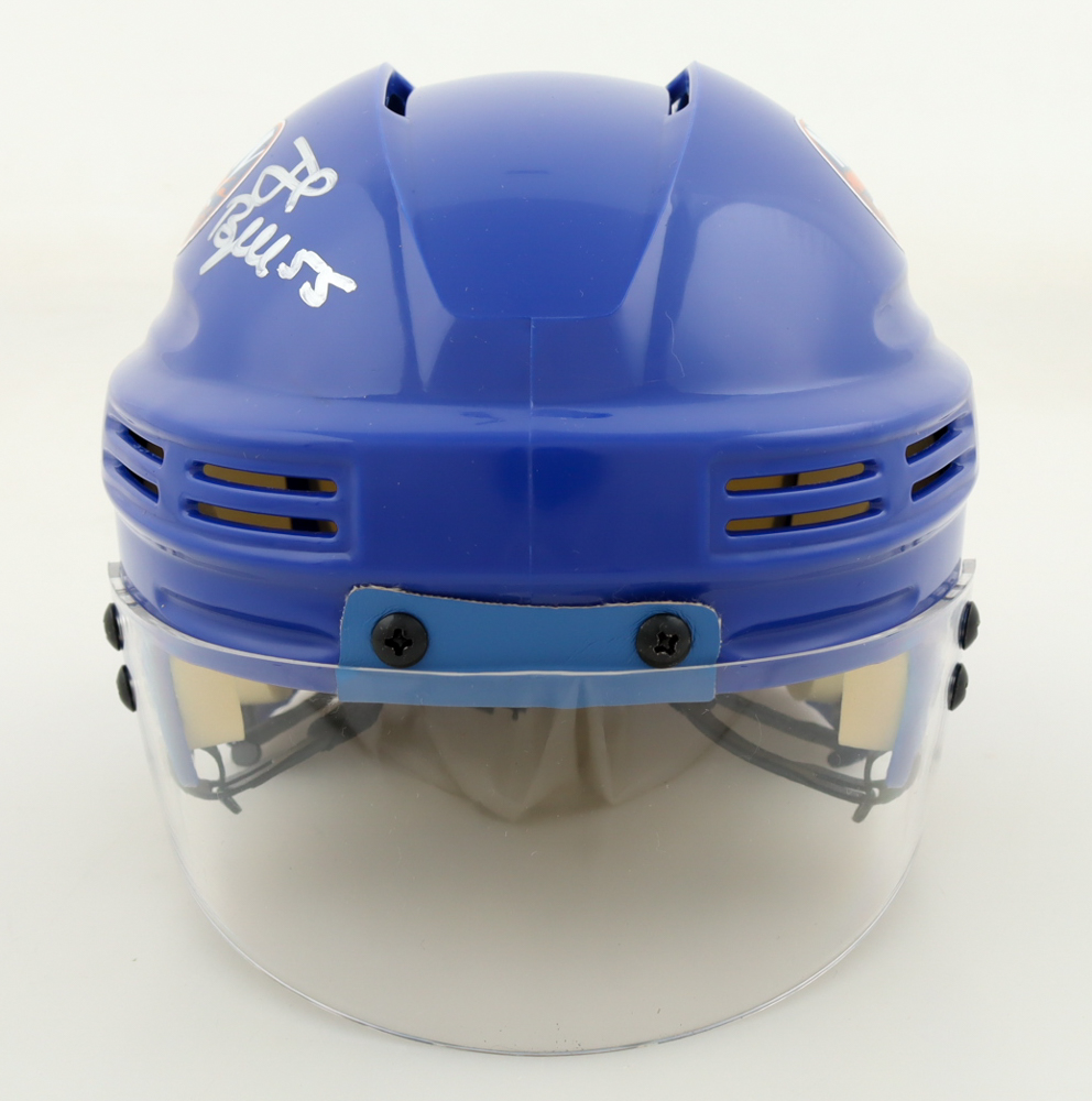 Nick Leddy & Johnny Boychuk Signed Islanders Mini Helmet (YSMSBN-242) at PristineAuction.com Nick Leddy & Johnny Boychuk Signed Islanders Mini Helmet (YSMSBN-242) at PristineAuction.com