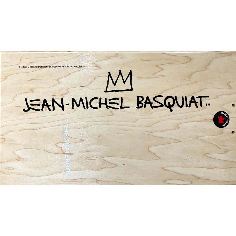 "La Hara, 1981" Custom Framed Skateboard Triptych by Jean-Michel Basquiat (Artova) at PristineAuction.com "La Hara, 1981" Custom Framed Skateboard Triptych by Jean-Michel Basquiat (Artova) at PristineAuction.com