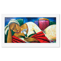 "A Moment of Pleasure" LE 23x41 Printer's Proof Serigraph on Paper by LaShun Beal (Artova) at PristineAuction.com