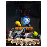 "Untitled" LE 24x18 Serigraph on Canvas by Charles Becker (Artova) at PristineAuction.com