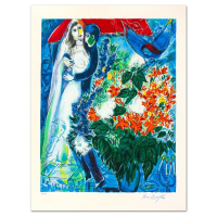 "Maries Sous Le Baldaquin" LE 26x20 Serigraph on Paper by Marc Chagall (Artova) at PristineAuction.com