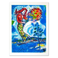 "La Sirene Au Pin" LE 15x11 Lithograph on Paper by Marc Chagall (Artova) at PristineAuction.com