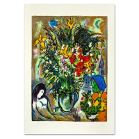 "L'offrande" LE 26x20 Serigraph on Paper by Marc Chagall (Artova) at PristineAuction.com