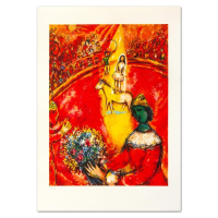 "The Circus" LE 32x23 Lithograph on Paper by Marc Chagall (Artova) at PristineAuction.com