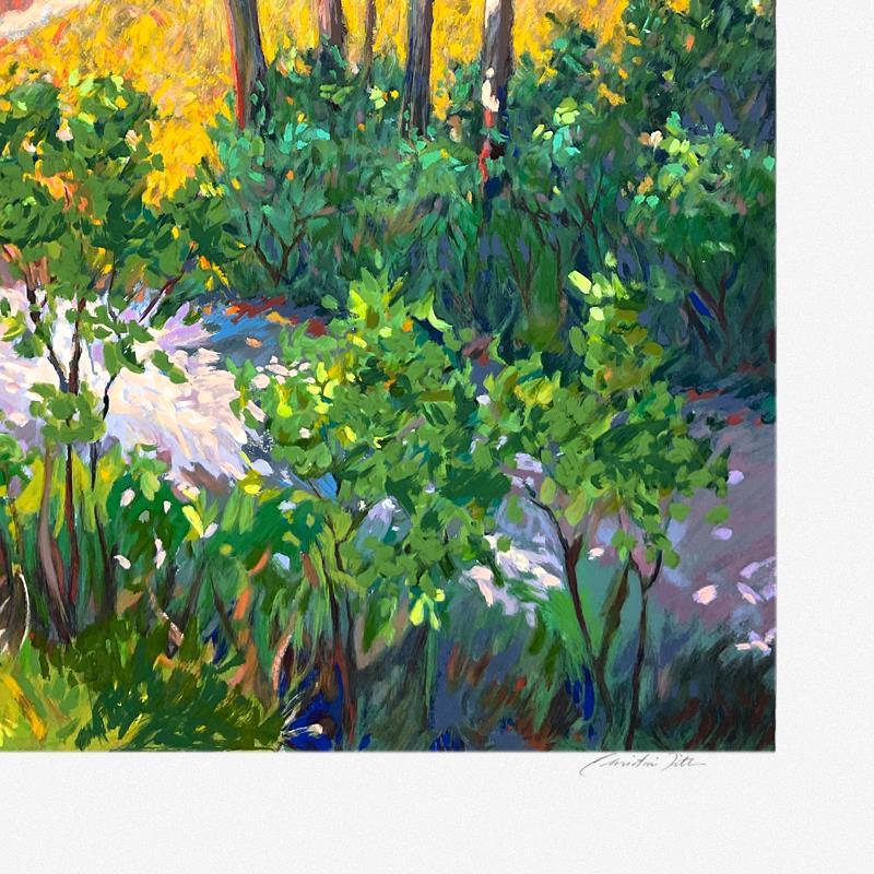 "Path to the Village" LE 35x29 Serigraph on Canvas by Christian Title (Artova) at PristineAuction.com "Path to the Village" LE 35x29 Serigraph on Canvas by Christian Title (Artova) at PristineAuction.com