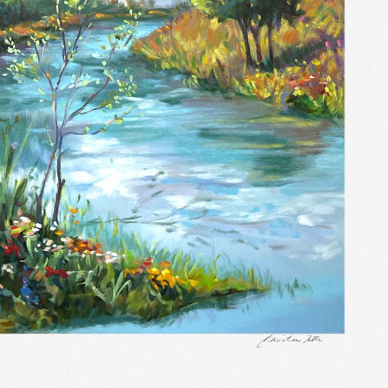 "Mountain Hamlet" LE 26x30 Printer's Proof Serigraph on Paper by Christian Title (Artova) at PristineAuction.com "Mountain Hamlet" LE 26x30 Printer's Proof Serigraph on Paper by Christian Title (Artova) at PristineAuction.com