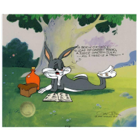 "Poetic Bugs" LE 12x10 Animation Cel with Hand-Painted Coloring by Chuck Jones (Artova) at PristineAuction.com