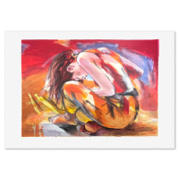 "Untitled" LE 8x11 Mixed Media on Paper by Christine Comyn (Artova) at PristineAuction.com