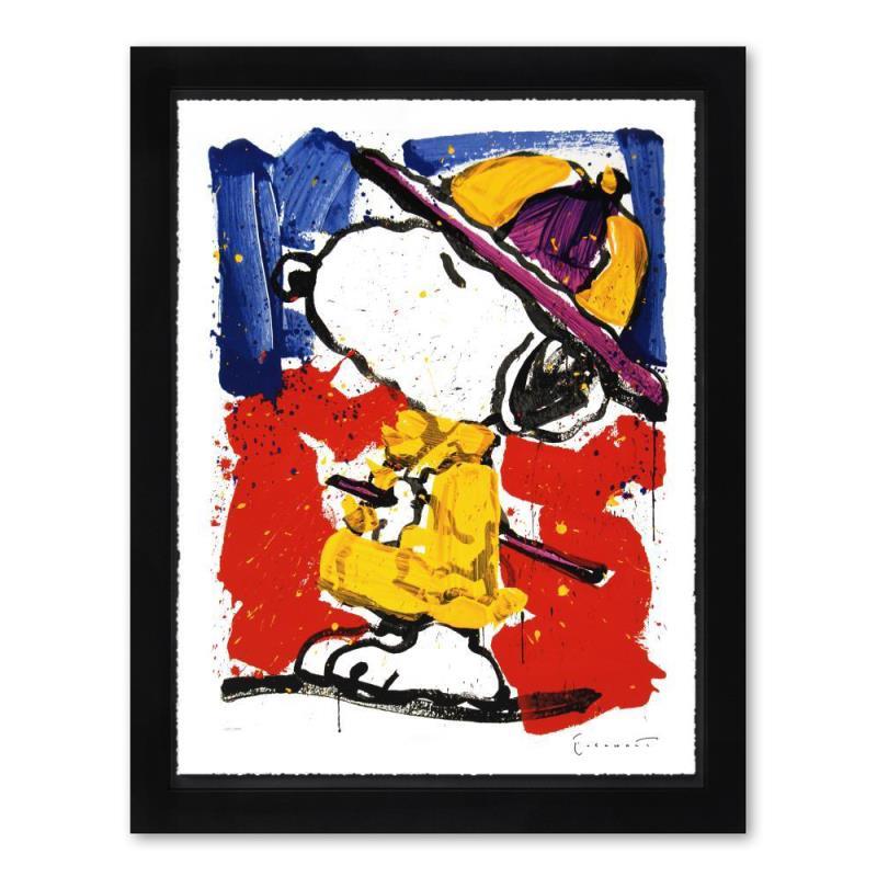 "Prada Puss" LE 26x34 Custom Framed Hand-Pulled Original Lithograph by Tom Everhart (Artova) at PristineAuction.com "Prada Puss" LE 26x34 Custom Framed Hand-Pulled Original Lithograph by Tom Everhart (Artova) at PristineAuction.com