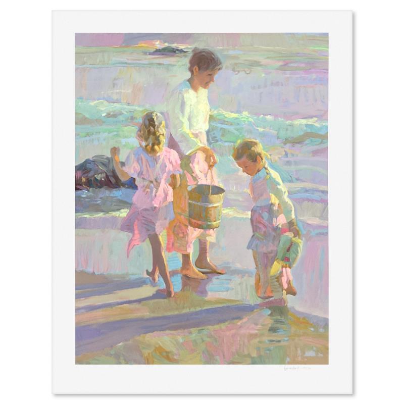 "Daughters" LE 39x31 Printer's Proof Serigraph by Don Hatfield (PA) at PristineAuction.com "Daughters" LE 39x31 Printer's Proof Serigraph by Don Hatfield (PA) at PristineAuction.com