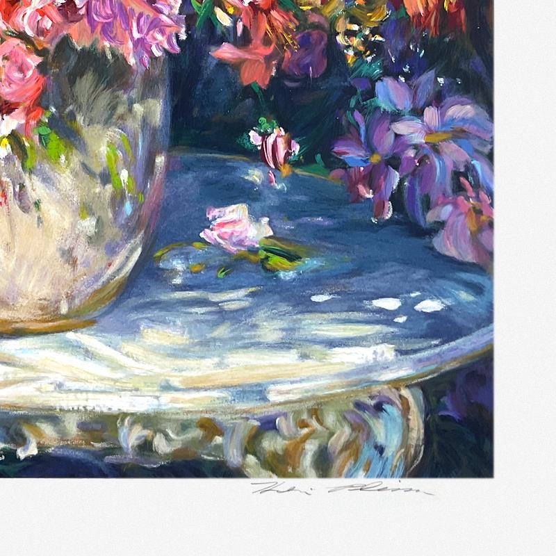 "Garden Potpourri" LE 35x29 Serigraph by Henri Plisson (Artova) at PristineAuction.com "Garden Potpourri" LE 35x29 Serigraph by Henri Plisson (Artova) at PristineAuction.com