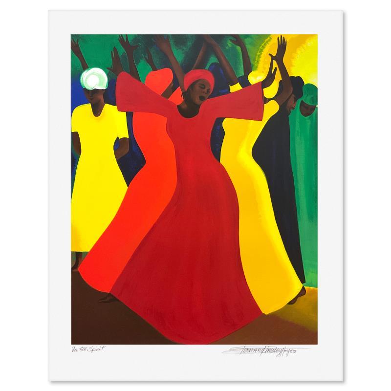 "In the Spirit" LE 29x23 Printer's Proof Serigraph by Bernard Hoyes (Artova) at PristineAuction.com "In the Spirit" LE 29x23 Printer's Proof Serigraph by Bernard Hoyes (Artova) at PristineAuction.com