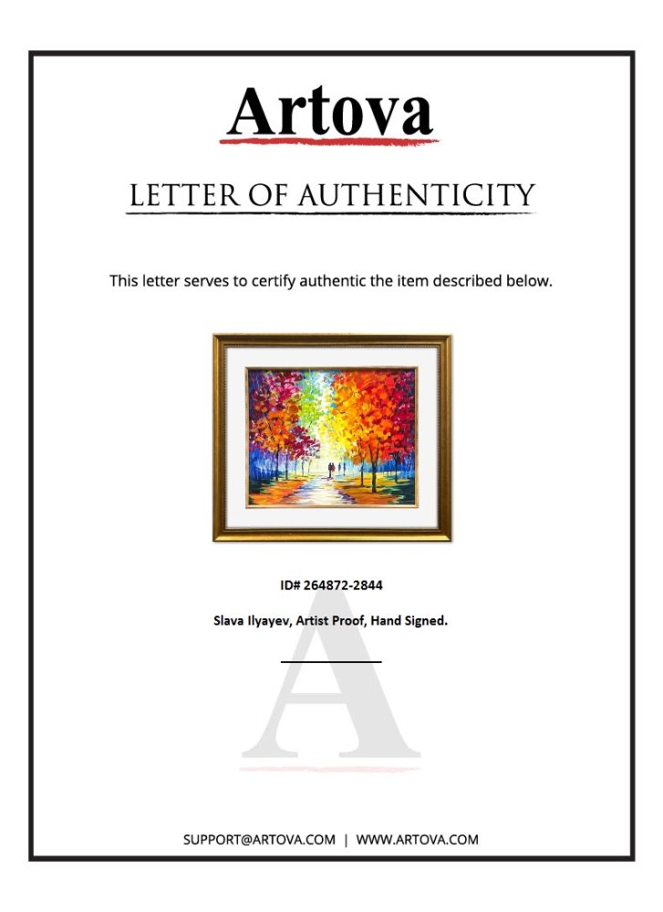 "Untitled" 28x32 Custom Framed Artist Proof by Slava Ilyayev (Artova) at PristineAuction.com "Untitled" 28x32 Custom Framed Artist Proof by Slava Ilyayev (Artova) at PristineAuction.com