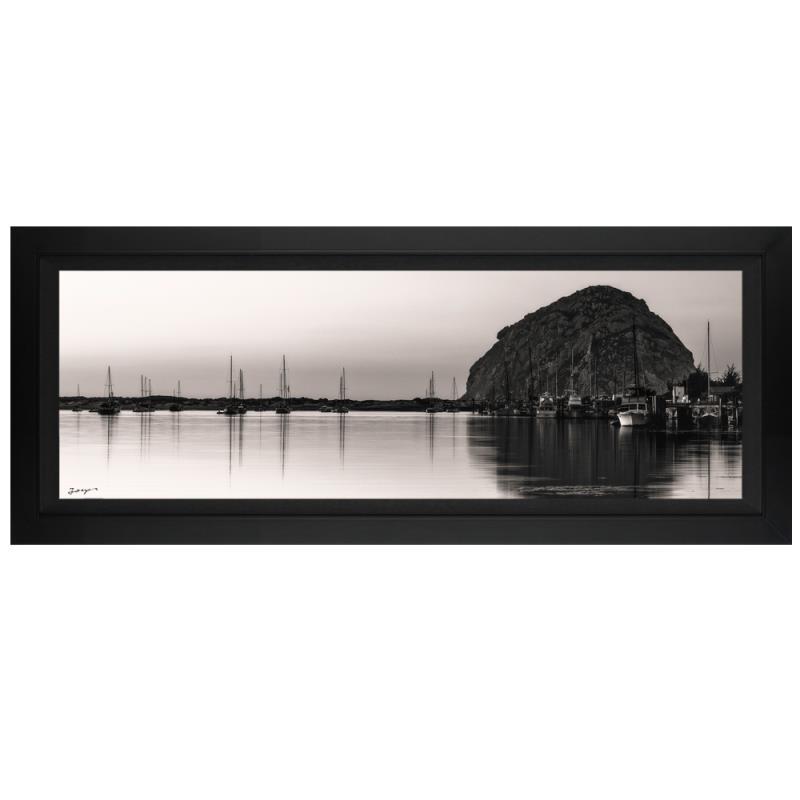 "Clarity Bay" LE 20x44 Custom Framed Giclee on Canvas by Jongas (Artova) at PristineAuction.com "Clarity Bay" LE 20x44 Custom Framed Giclee on Canvas by Jongas (Artova) at PristineAuction.com